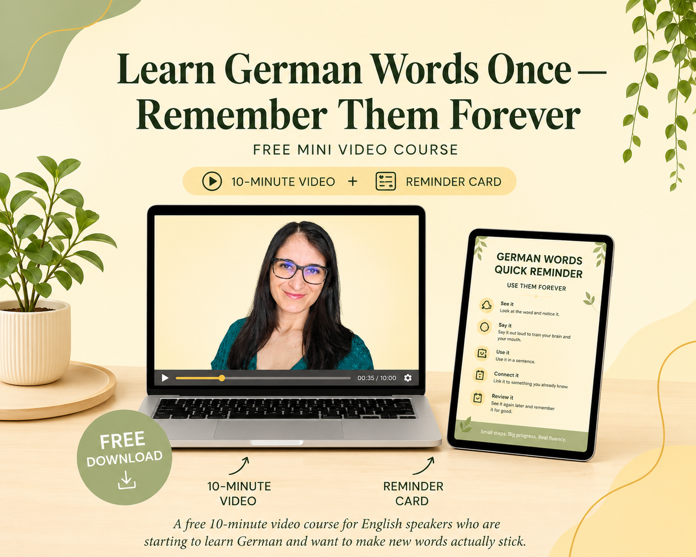 Learn German Words Once Remember Them Forever