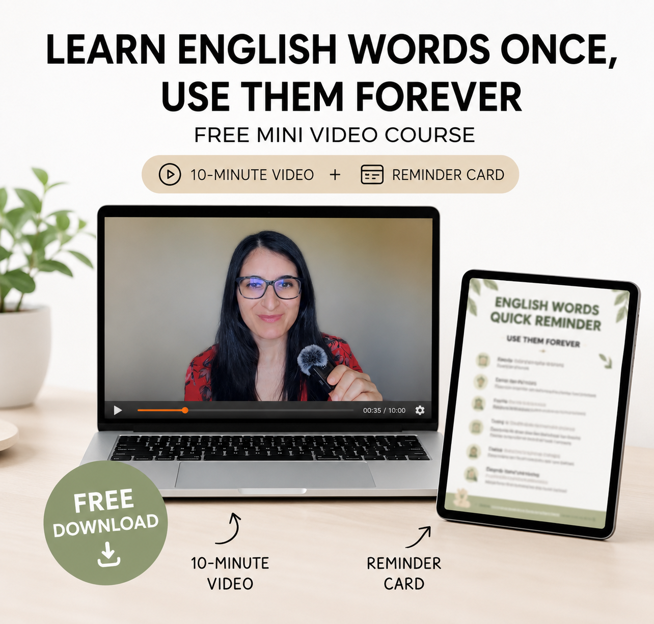 Learn English Words Once Use Them Forever